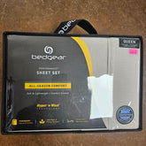 Hyper-Wool Sheet Set Medium Beige Queen Sheets BGS199705.